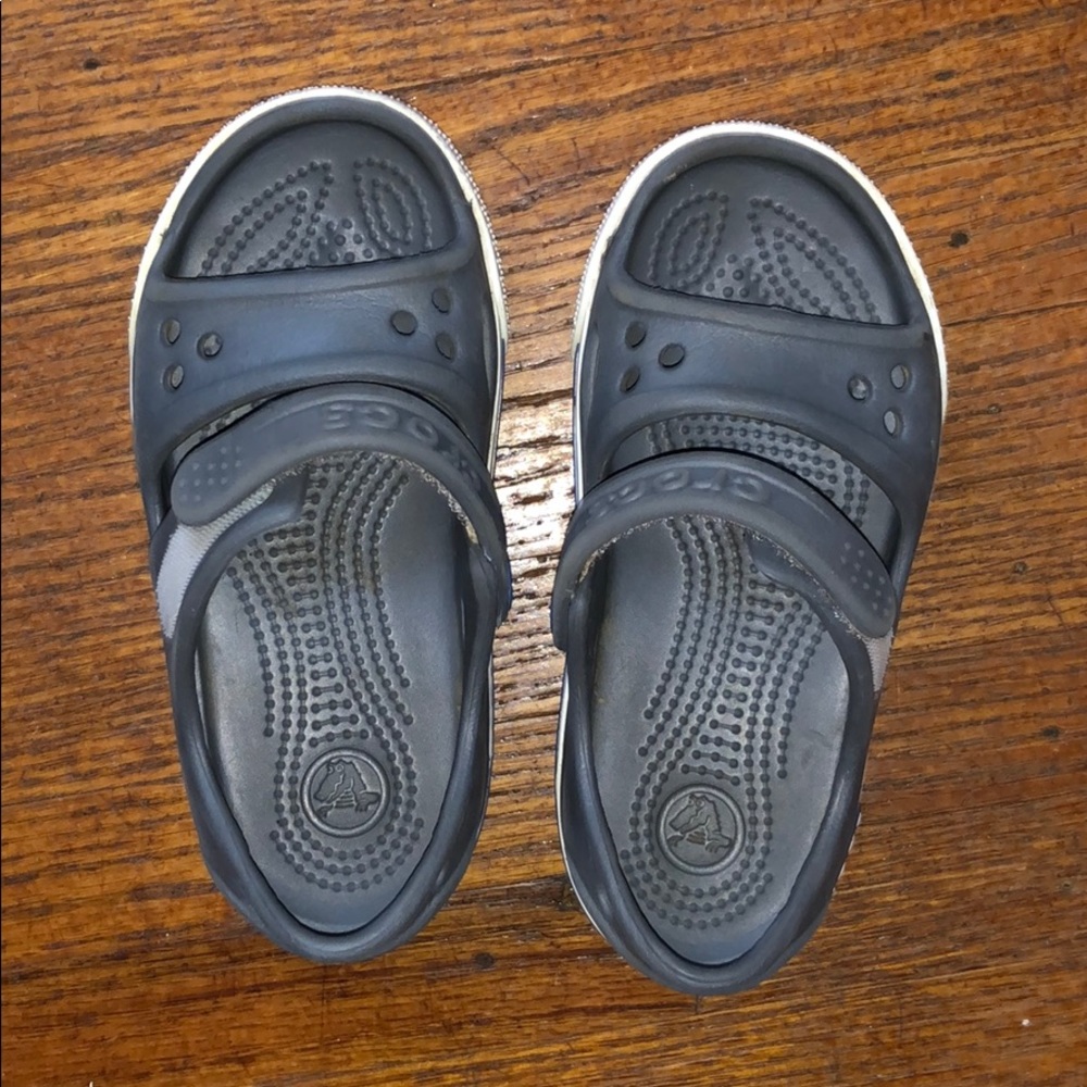 Kids Gray Crocs